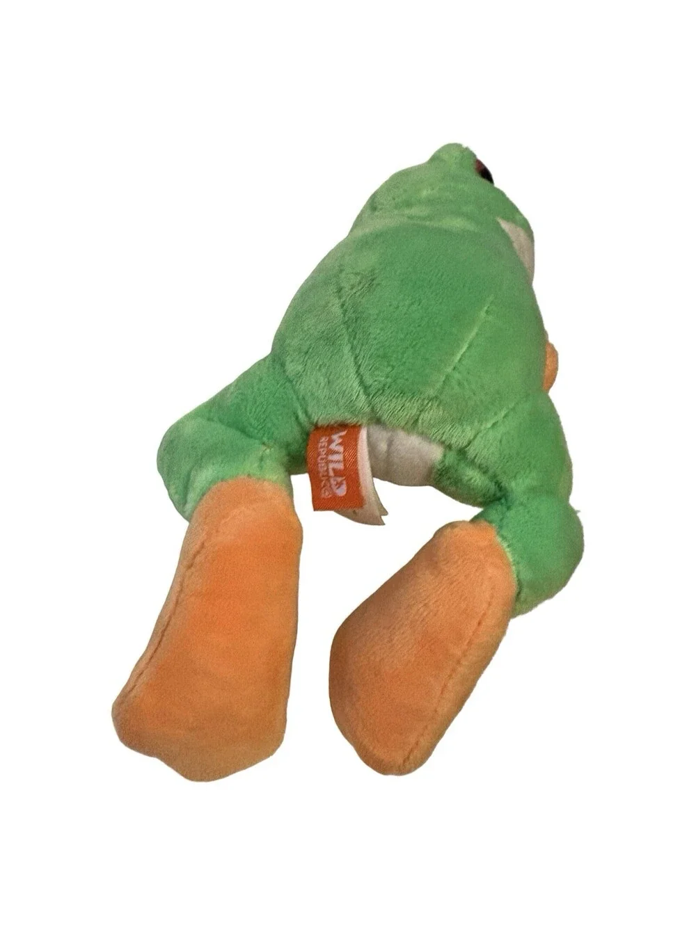 Huggers - Red Eyed Tree Frog Wild Republic Plush Slap Bracelet Green